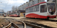 В Петербурге собрали кузов трамвая для линии от Купчино до Славянки 